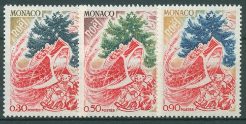 Monaco 1971 christmas - 1971, santa
