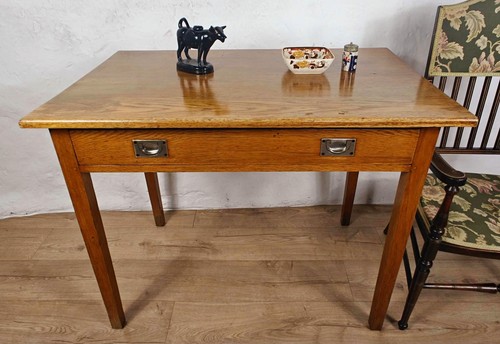 Vintage military desk table - vintage,