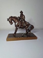 Bronze sculpture falconer
