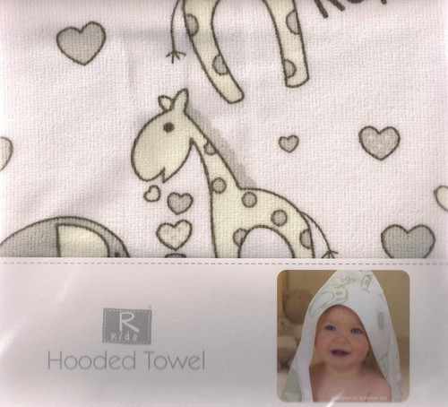 Kids hooded towel pair one - r,