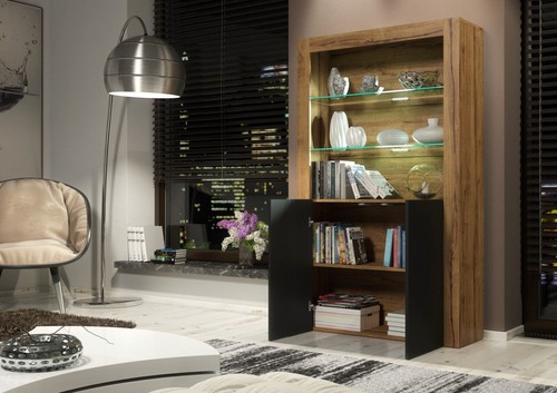 Display cabinet 170cm - cabinet, |