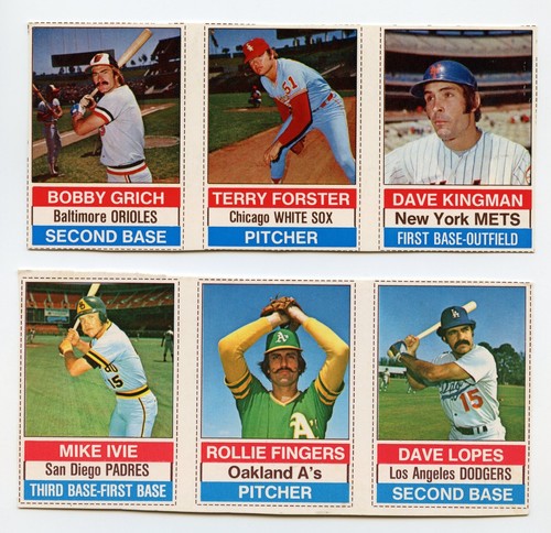 1976 hostess baseball cards - baseball,