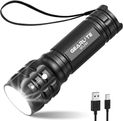 Rechargeable torch 2000lm - rechargeable,