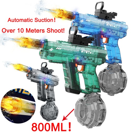 Electric water gun uzi squirt - water,