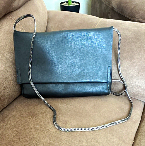 Topshop black faux - topshop,