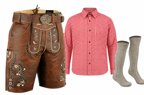 Ridex mens bavarian lederhosen - ridex,
