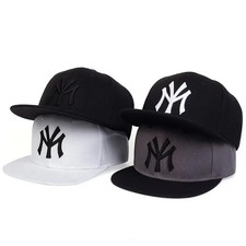 Snapback Cap Mens Womens Flat