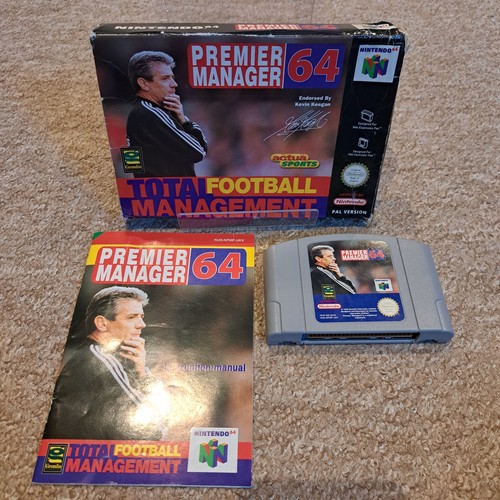 Nintendo premier manager 64 - premier,