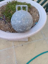 Metal fishing float buoy 8 in / 20 cm aluminium 