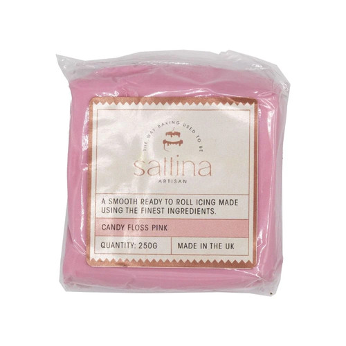 Candy floss pink sugarpaste - candy,
