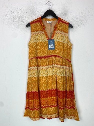 Nomads orange floral mini - floral,