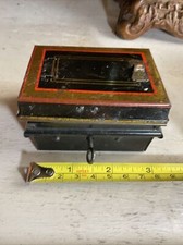 ANTIQUE MONEY BOX CASH TILL