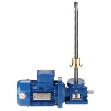 SWL Worm Gear Screw Hoist Small Lifting Platform Adjusting Screw Electric Hoist