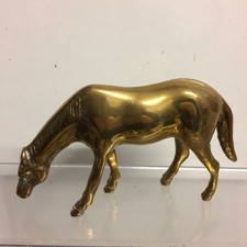 Vintage Brass Horse Animal