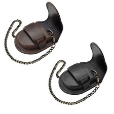 Mens leather pocket watch - mens,