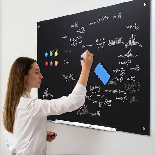 Frameless magnetic glass - magnetic,