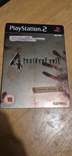 Resident Evil 4 Steelbook Edition PS2 Includes Manual And Mini Strategy Guide