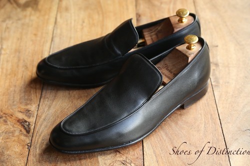 Barker black leather - black,