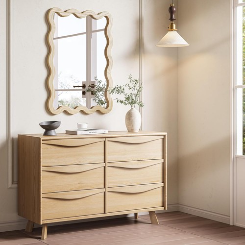 X22 wavy wall mirror - wavy,