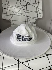 We Are England Cricket Wide Brimmed  Sun Hat White XL
