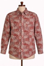 Van Heusen Mens L 16-16.5 Red