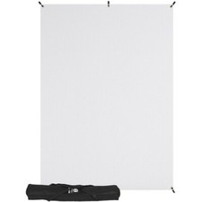 Westcott X-Drop Wrinkle-Resistant Backdrop - High-Key White Kit (5'x7')