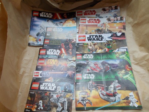 Lego star wars instructions - lego,