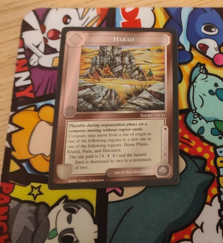 Middle earth ccg tcg harad - middle,