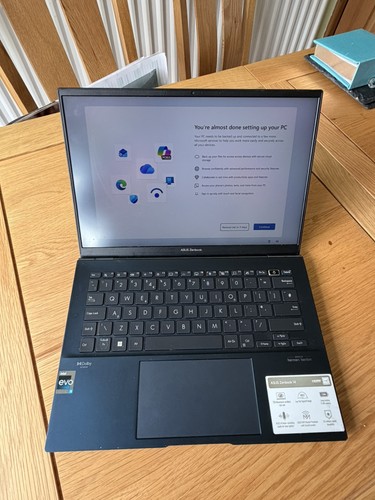 Boxed asus zenbook laptop - asus, 14