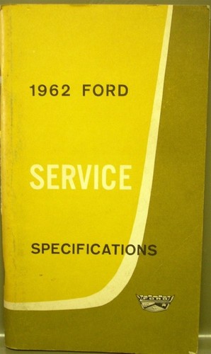 1962 ford service - 1962,