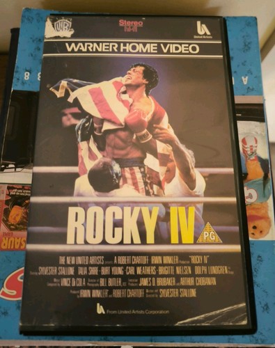 Rocky vhs rental big - rocky, iv