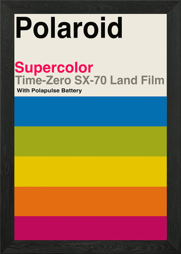 Polaroid framed wall art - wall,