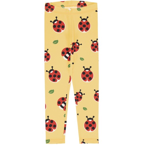 Maxomorra yellow leggings