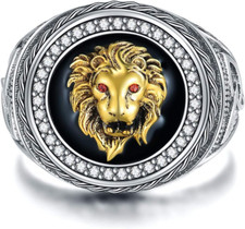 Lion Head Ring Gifts for Men