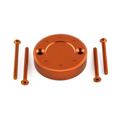 Aluminium reservoir cap round - aluminium,