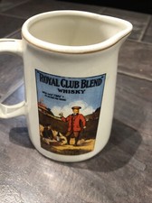 Royal Club Blend Whisky Jug Pub Bar Collectible