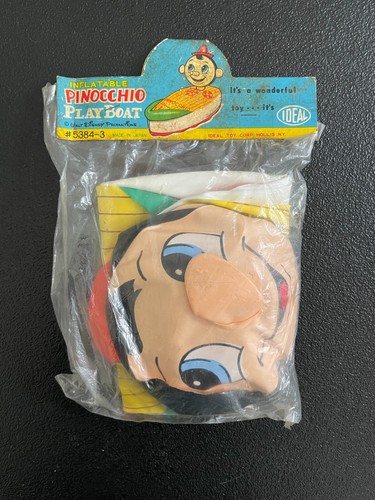 Pinocchio play boat - play, vintage
