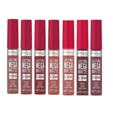 RIMMEL Lasting Mega Matte Liquid Lip Colour 7.4ml SEALED - Choose Shade
