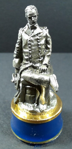Franklin mint civil war chess - war,