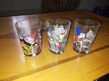 3 Noddy Drinking Glasses