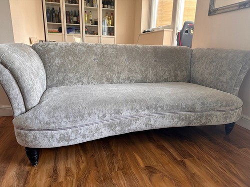 Sofa seater crushed velvet - sofa,