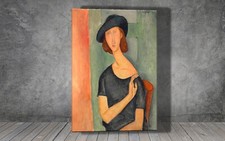 Amedeo Modigliani Jeanne Hebuterne CANVAS PAINTING ART PRINT 2193