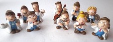 Tetley Tea Folk Figures Lot of