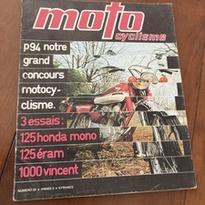 Motorcycle Review Cycling No. 23 Honda 125 CBS Eram 125 Egli-Vincent 1000 Etc