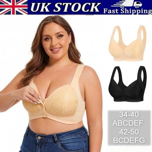 Ladies front fastening - fastening, push
