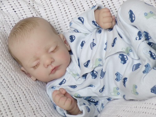 Reborn baby boy doll sam - doll, ~