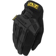 MECHANIX WEAR TACTICAL M-PACT DUTY WORK MENS GLOVES IMPACT PROTECTION BLACK GREY