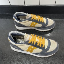 Saucony - Size 4 UK - Womens Jazz Original Casual Shoes Trainers Denim Tapioca  