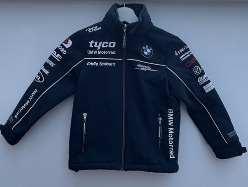 Bmw motorad racing jacket blue - bmw,