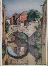 Vintage Modern ART Drawing